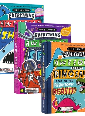 Everything Awesome Space Galactic Facts Sharks Underwater Cratures 学乐奇怪科学百科 鲨鱼和海底生物 太空和其他银河系