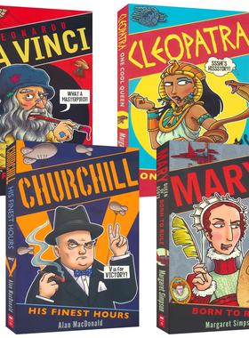 Horribly Famous 可怕的历史名人 Horrible Histories 姊妹系列 可怕的历史 名人传记故事书 百科科普读物 英文原版进口儿童图书