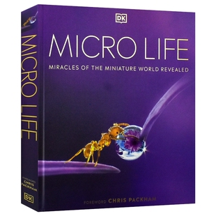 DK 微生命百科 英文原版 Micro Life Miracles of the Miniature World Revealed 探索微观世界的奇迹 自然微生物图解科普 精装