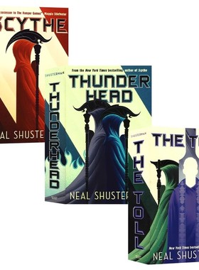 大镰刀三部曲 Arc of a Scythe 123 美国国家图书奖得主 Neal Shusterman 国际流行小说 惊悚科幻小说 反乌托邦文学 英文原版进口