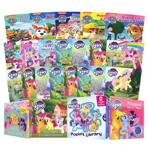 冒险英文故事小马宝莉原版进口