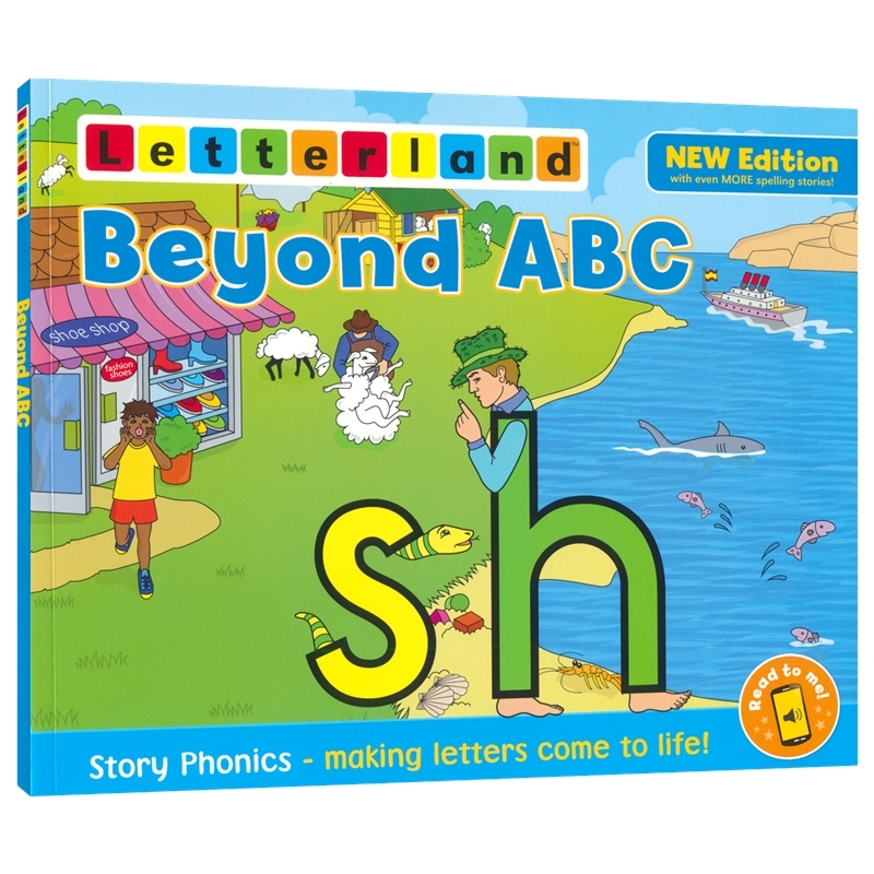 Beyond ABC Phonics New edition 进阶自然拼读 ABC字母启蒙 5-7岁 儿童英语单词启蒙 自然拼读练习册 字母发音 英文原版进口图书