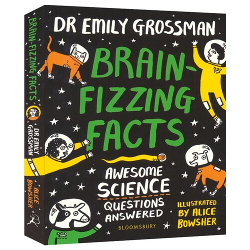 Brain-fizzing Facts 烧脑的真相 儿童问答游戏书 科普读物 精彩科学问题的解答书 少儿百科 英文原版进口童书