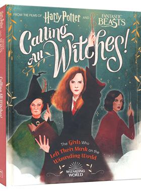 Harry Potter Wizarding World Calling All Witches! 哈利·波特 神奇动物 魔法世界女巫故事书 英语章节小说 英文原版进口童书