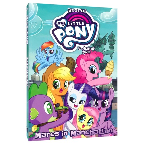 Best of My Little Pony 2 Mares in Manehattan 小马宝莉 全彩漫画绘本 儿童课外阅读故事书 英文原版进口图书