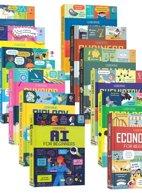 Usborne Business Economics Money for Beginners 少年商学院金融经济商业数学 英语百科 儿童商业知识启蒙科普 英文原版进口