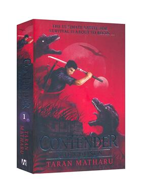 Contender The Chosen 竞争者系列1 天选之子 章节小说 生存挑战游戏 奇幻魔法故事 青少年英语课外读物 英文原版进口儿童图书