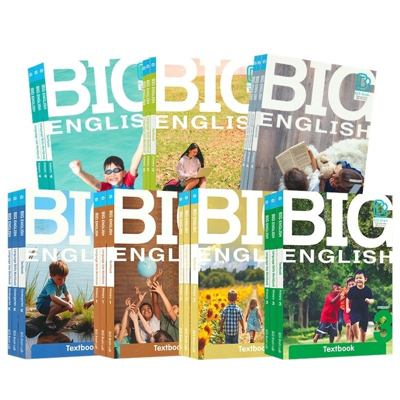 Big English Course Book Language Skills Language Use Workbook 新加坡英语 小学大大英语语言技能语言应用 教材练习 英文原版