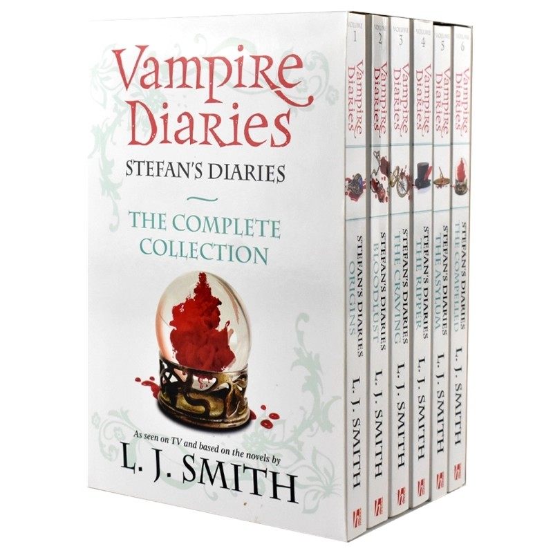 The Vampire Diaries Stefan's Diaries 吸血鬼日记影视剧前传6册套装 英语章节恐怖系列小说 青少年课外读物 英文原版进口书籍