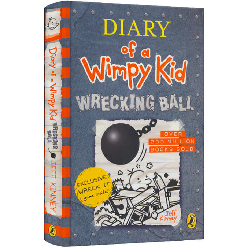 Diary of a Wimpy Kid - Wrecking Ball 14 小屁孩日记 英语漫画章节书 搞笑幽默 青春成长 英文原版进口儿童图书