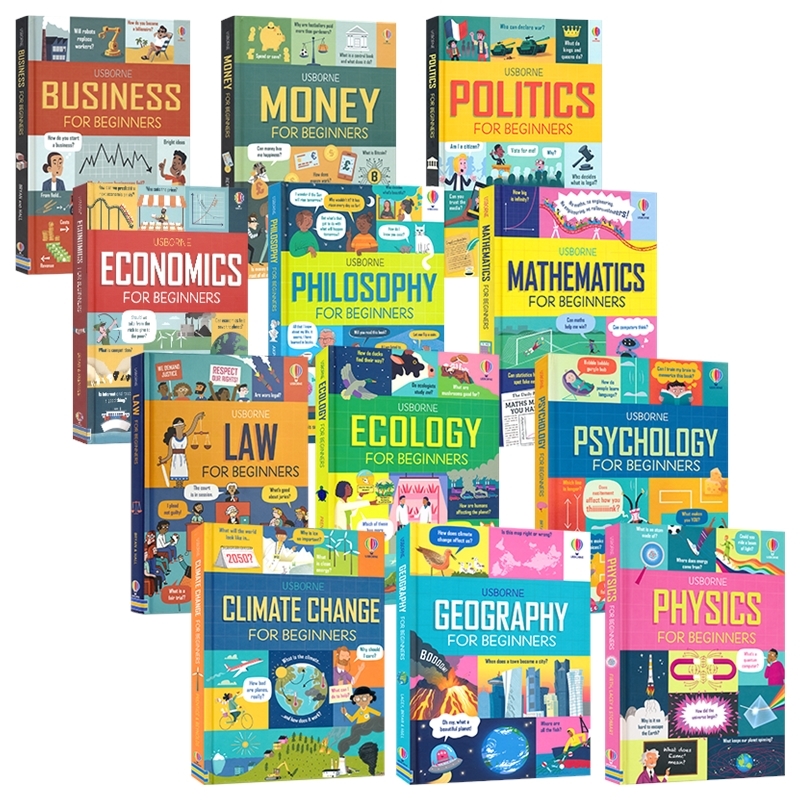 Usborne Business Economics Money for Beginners 读懂金融经济商业数学 尤斯伯恩 英语百科 儿童商业知识启蒙科普 英文原版进口
