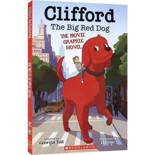 英文原版 Clifford the Big Red Dog 大红狗克利弗 经典童书形象 真人电影改编 全彩漫画 课外读物 友谊成长