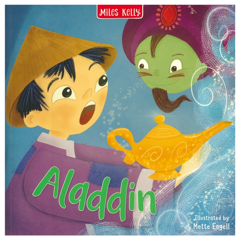 Aladdin 阿拉丁 儿童经典童话新编 亲子睡前读物 英语图画故事书 英文原版进口儿童图书