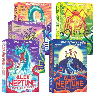Usborne Alex Neptune David Owen 亚历克斯·尼普顿 5册 冒险与成长主题 中高级章节小说 9-12岁课外读物 平装 英文原版进口图书