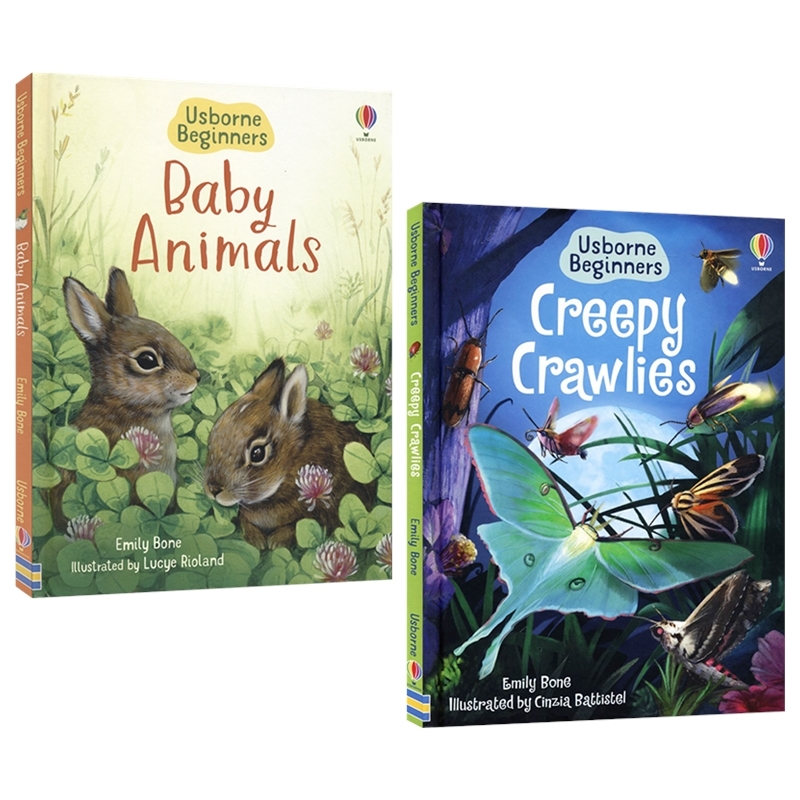 Usborne Beginners 初学动物 爬虫 精装 尤斯伯恩 儿童百科科普 启蒙绘本 英语课外读物 英文原版进口绘本