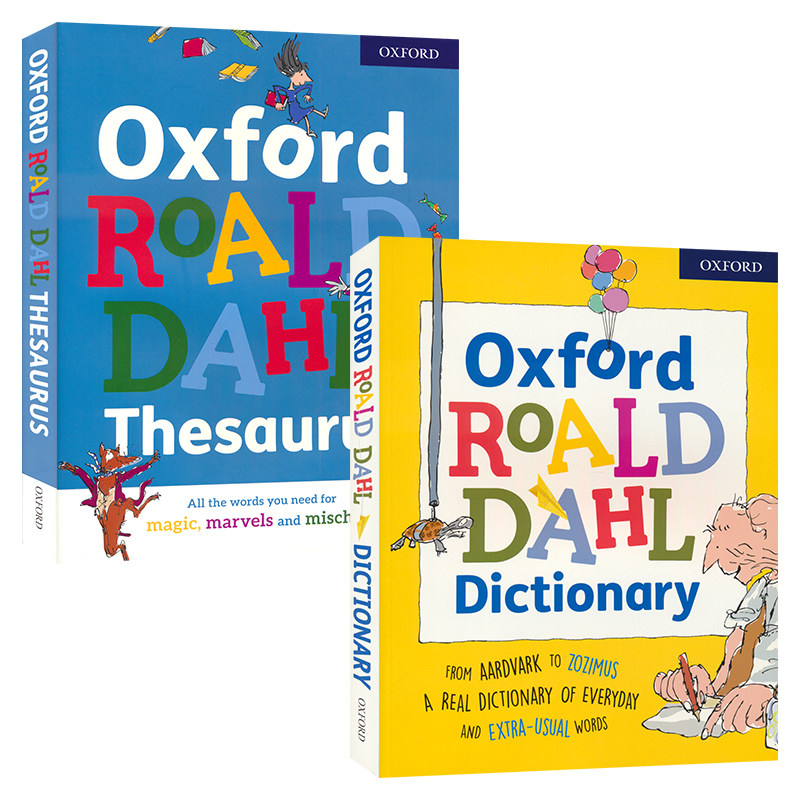Oxford Roald Dahl Dictionary Thesaurus 牛津同义词词典 罗尔德·达尔 英语学习工具书 提升英语词汇量 阅读写作能力 英文原版
