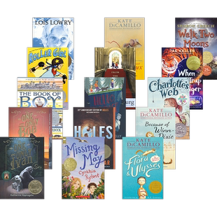 Charlotte's Web Holes Miss May 纽伯瑞文学奖小说 中学生必读小说作品经典文学名著 儿童英语课外阅读素材章节读物 原版进口