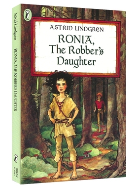 Ronia, the Robber's Daughter 绿林女儿罗妮娅 奇幻冒险故事 青少年章节小说 英文原版进口儿童图书