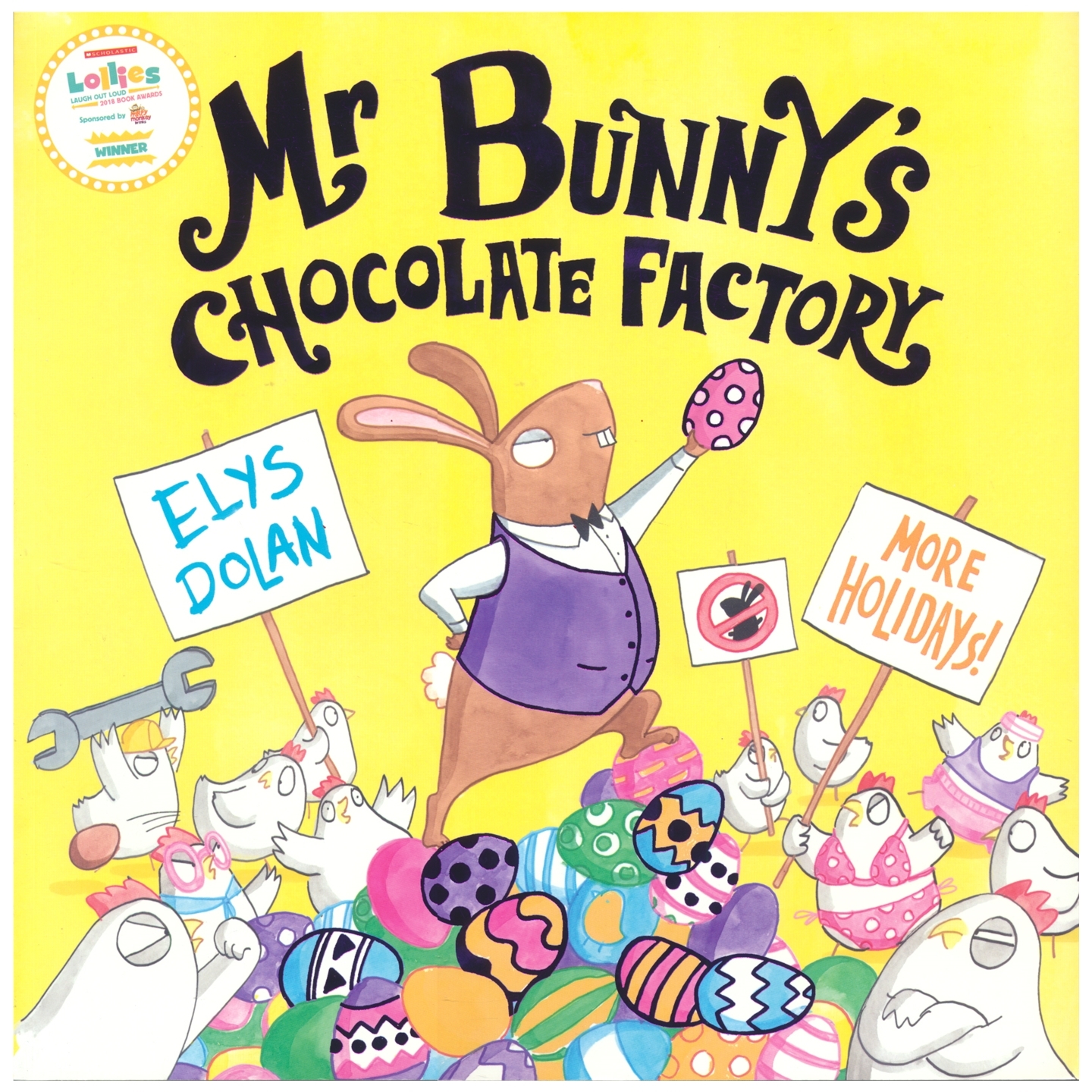 Mr Bunny's Chocolate Factory 牛津精品动物绘本 兔子先生的巧克力工厂 英语图画故事书 英文原版进口儿童图书