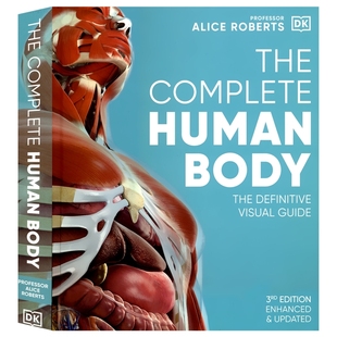 Human 进口儿童图书 英文原版 完整人体权威视觉指南 The Complete 百科科普读物 Definitive Body 大开本 Visual 精装 Guide