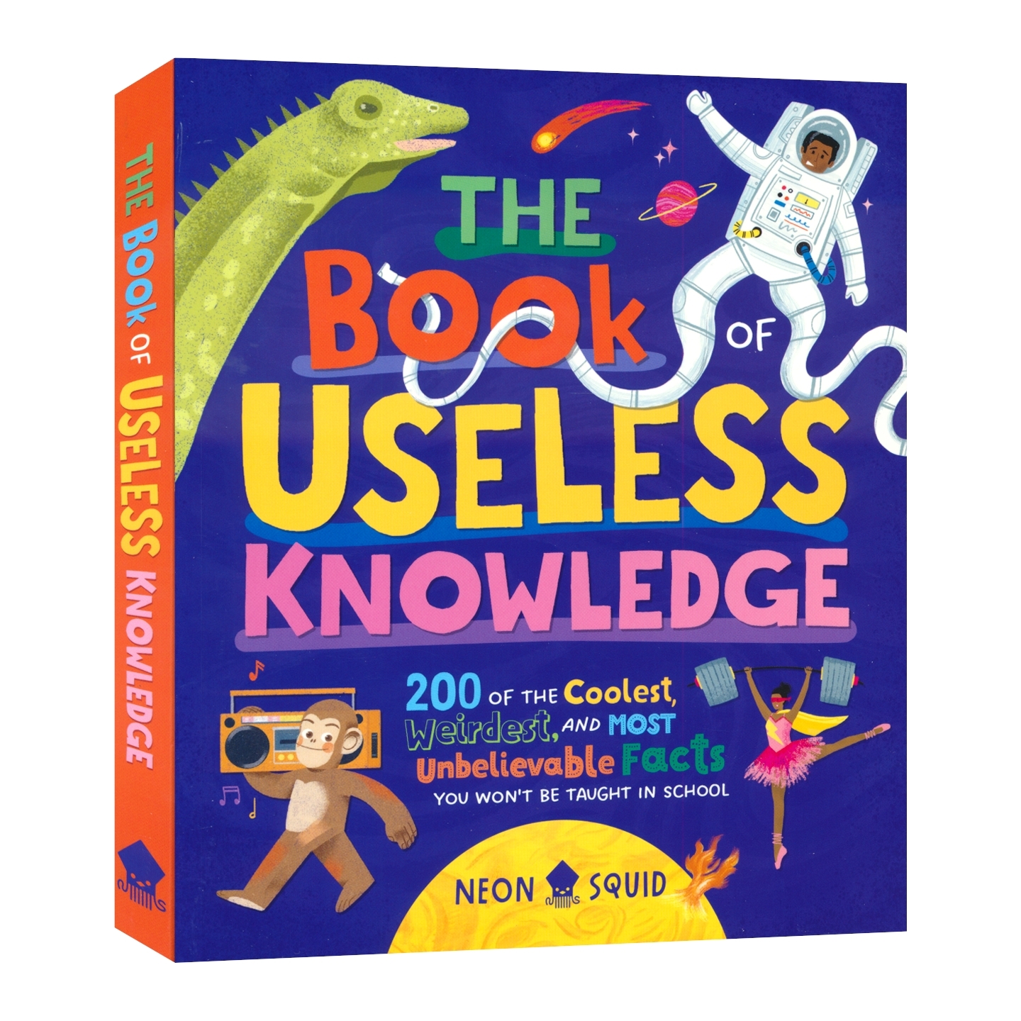 The Book Of Useless Knowledge 无用知识之书 儿童知识大百科 地理 太空 历史 百科科普英语工具书 课外读物 英文原版进口图书