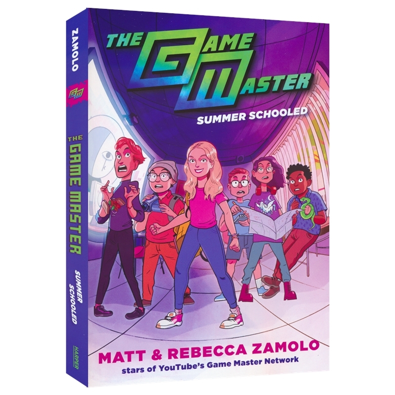 The Game Master Summer Schooled 游戏大师系列 暑期学校 英语章节小说 青少年课外读物 英文原版进口儿童图书