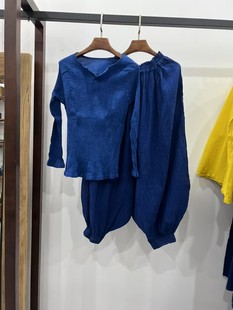 高端棉麻 植物手染 简约上衣 四季款 台湾惠中布衣