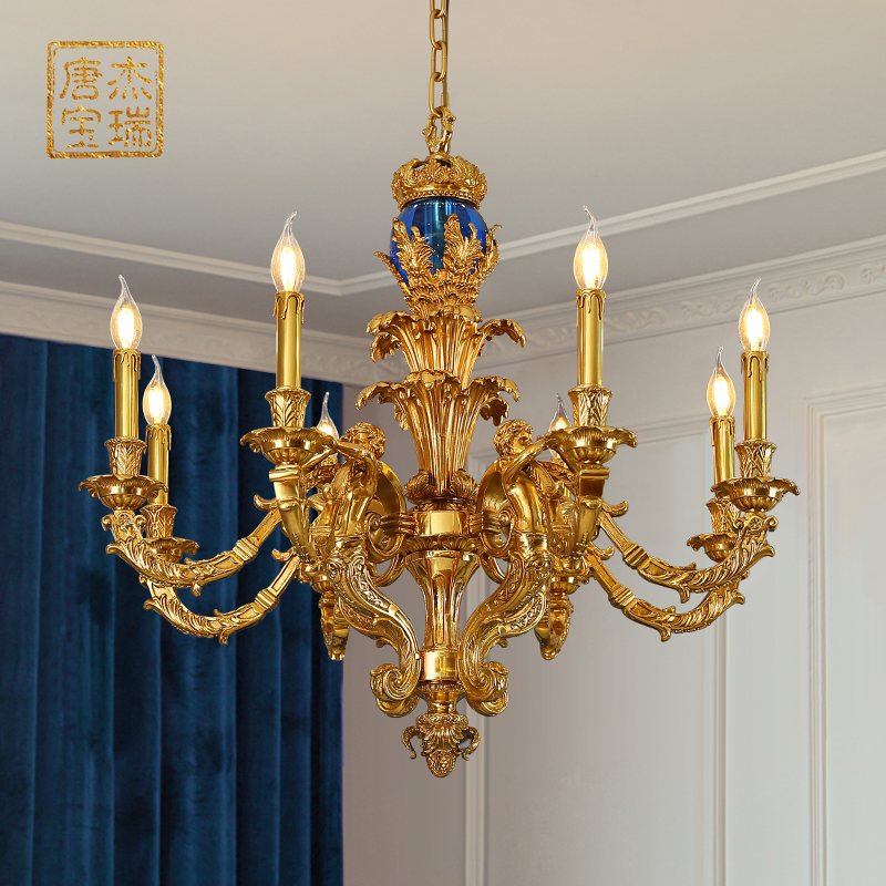 杰瑞唐宝客厅法式复古全铜