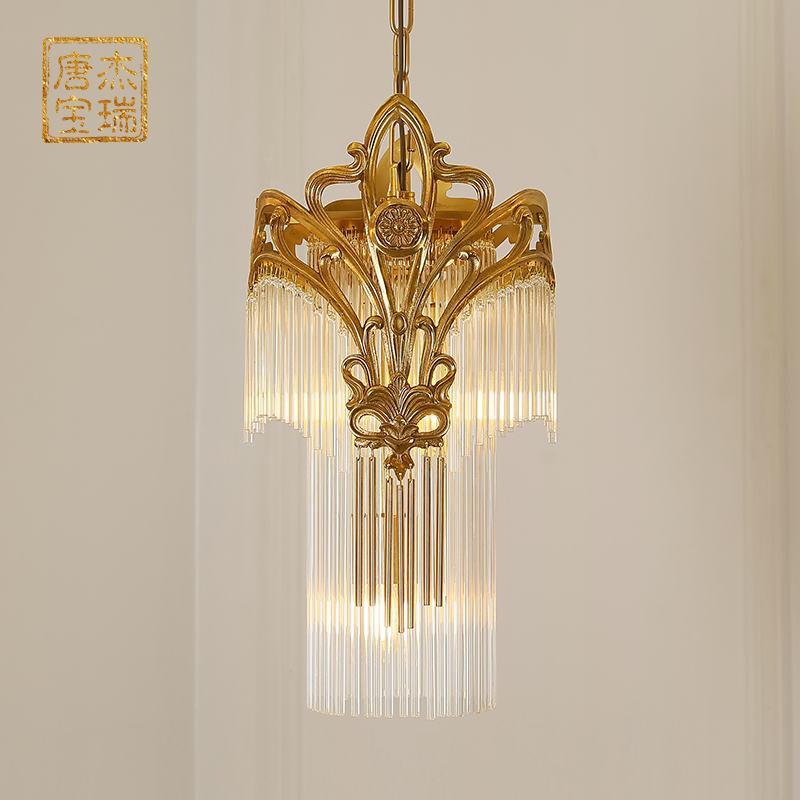 杰瑞唐宝全铜法式奶油风床头卧室