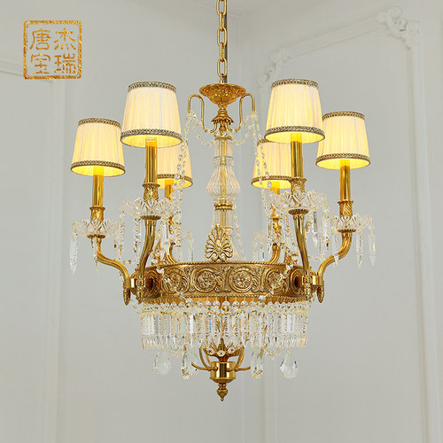 杰瑞唐宝全铜欧式宫廷餐厅