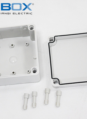 TIBOX塑料监控盒125*125*75mm防溅开关UL防水接线盒TJ-AG-1212-S