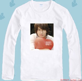 F4流星花园言承旭道明寺周边同款短袖衣服会服粉丝T恤男女装DIY