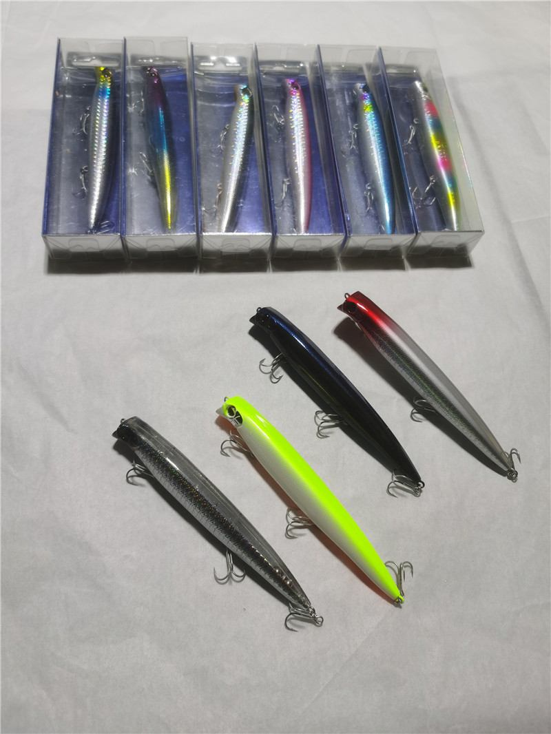 路亚饵水面系浮水铅笔重心转移远投z之字狗波爬假饵翘嘴鲈鱼鱤鱼