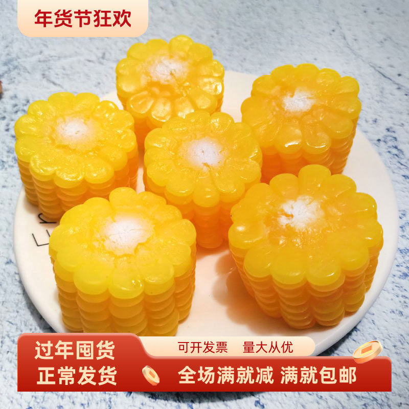 仿真玉米块假蔬菜模型水果烧烤棒串酒店餐厅橱柜牛排装饰品玩道具,家居饰品,仿真水果,淘宝优惠券,粉丝福利购,淘宝优惠卷