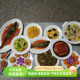 食物模型梅菜扣肉红烧鱼木耳炒鸡蛋大虾扇贝海鲜拼盘厨房装 饰道具