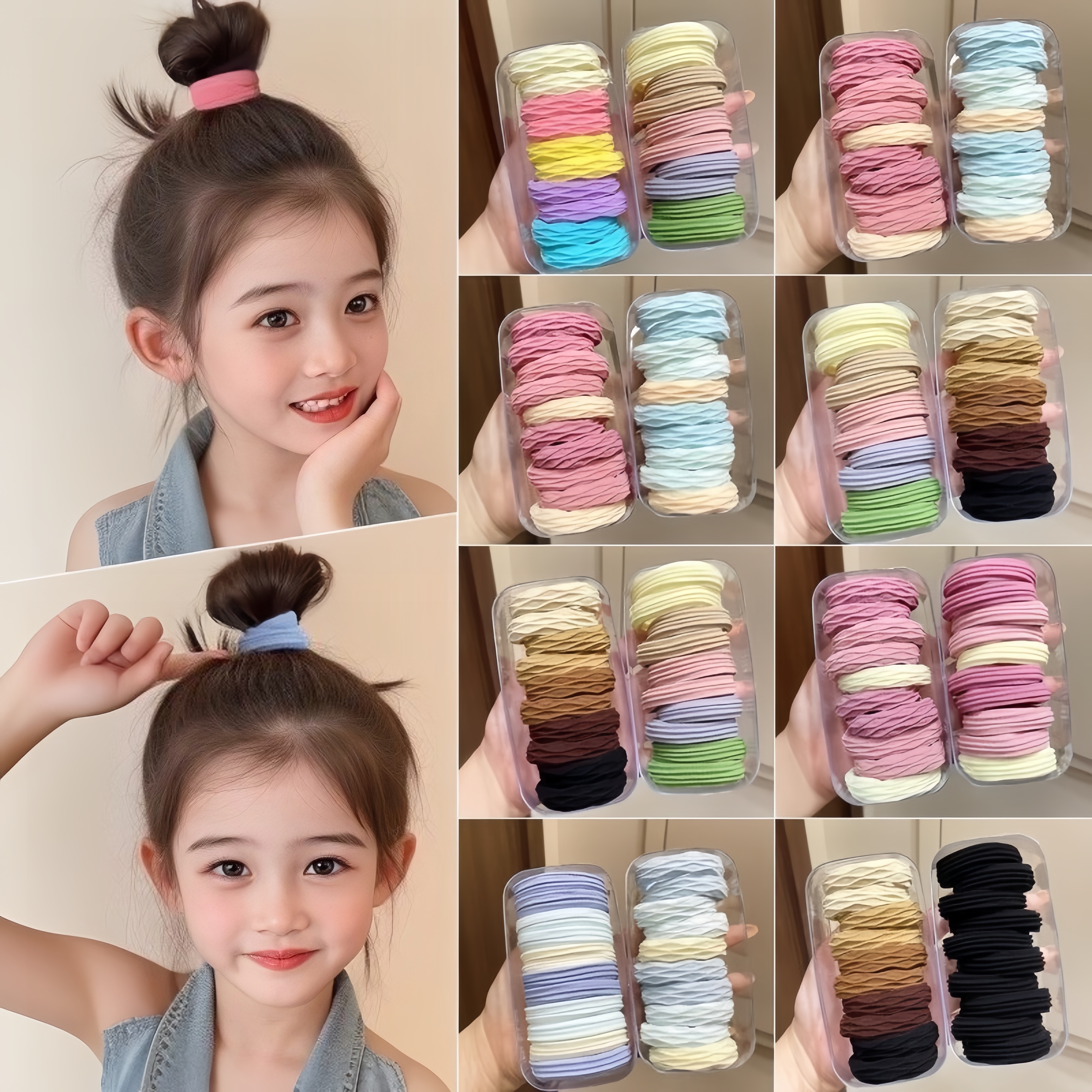 高级感大肠发圈发绳高马