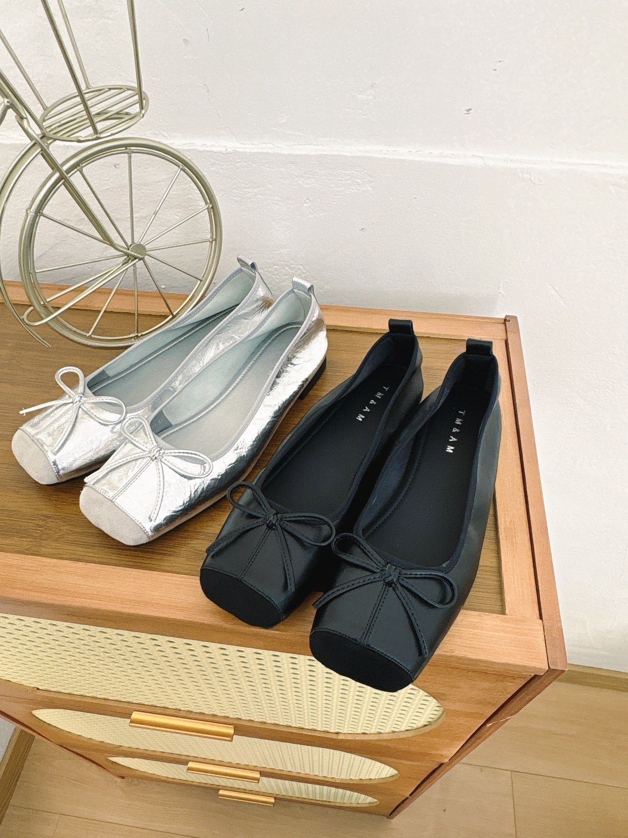 欧货真皮平底芭蕾舞鞋女2026新款百搭蝴蝶结方头浅口一脚蹬单鞋女,女鞋,时尚芭蕾鞋,淘宝优惠券,粉丝福利购,淘宝优惠卷