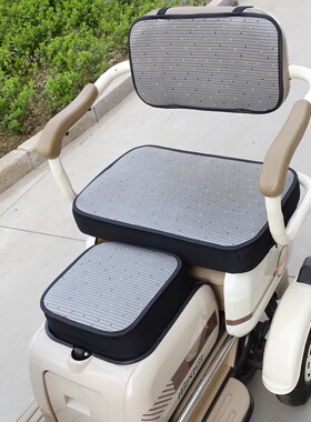 适用于雅迪K8EK2 金彭爱玛艾美达台铃防晒电三轮车座套四季通用