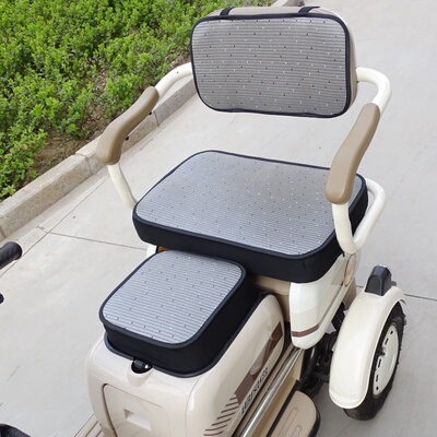 三轮车座套防晒透气四季通用坐垫