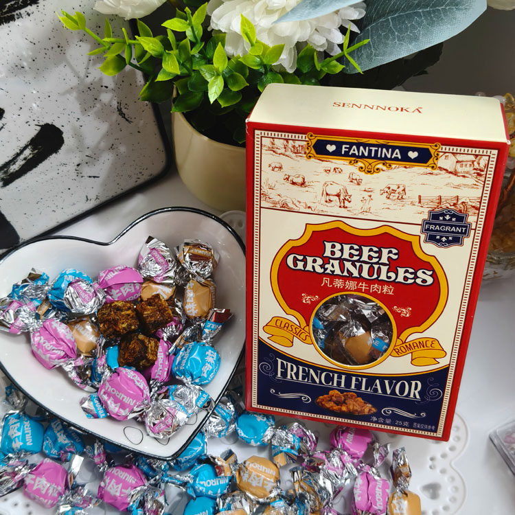 吉利隆浅野家什锦味牛肉粒独立包装孕妇小孩零食办公室休闲食品