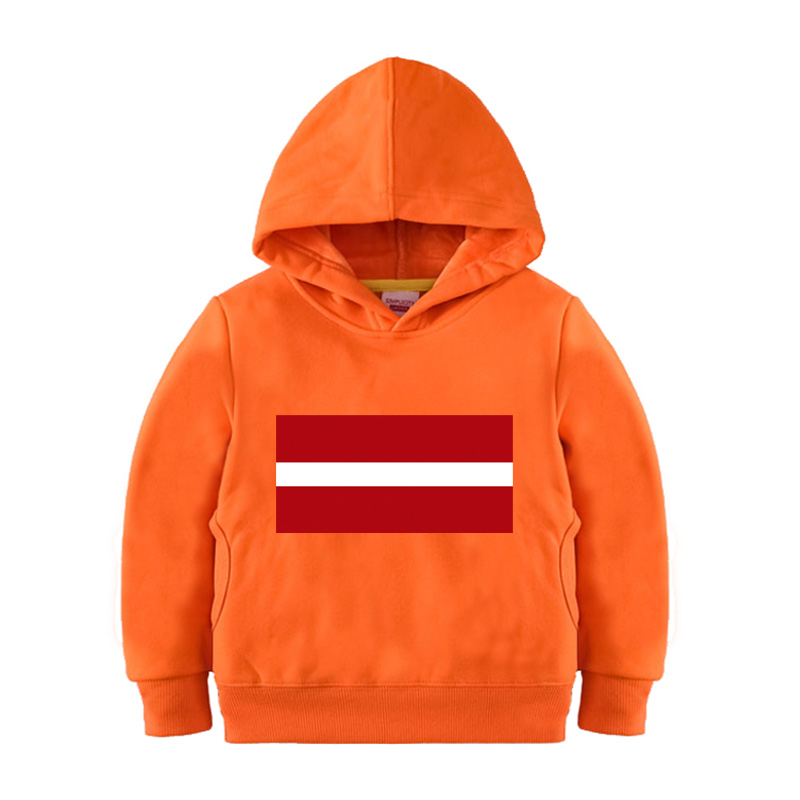 拉脱维亚中小学生幼儿园连帽衫