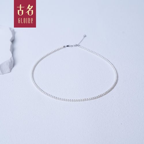 Gloire/古名S925银淡水珍珠项链