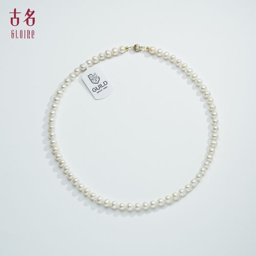 古名淡水无核欧若拉珍珠项链
