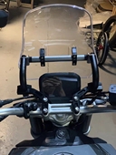 圣普达凯越500F铝合金风挡套件 射灯支架 手机支架