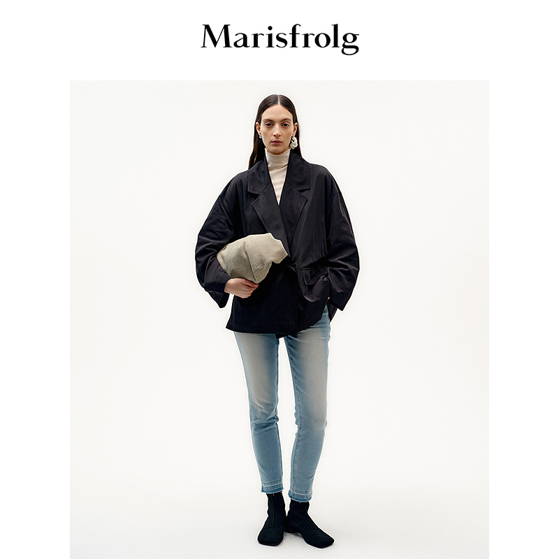 Marisfrolg玛丝菲尔秋时尚廓形西装外套
