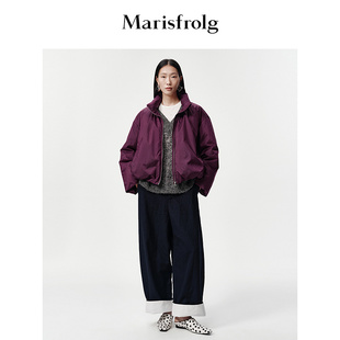 立领保暖短款 Marisfrolg玛丝菲尔2026春新款 羽绒服外套 90鹅绒