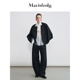 短外套 无领设计插肩袖 筑感外套 Marisfrolg玛丝菲尔2026春新款