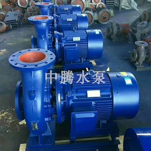 空调增压给排水泵 ISW200 200 清水离心泵 管道直联泵热水循环泵