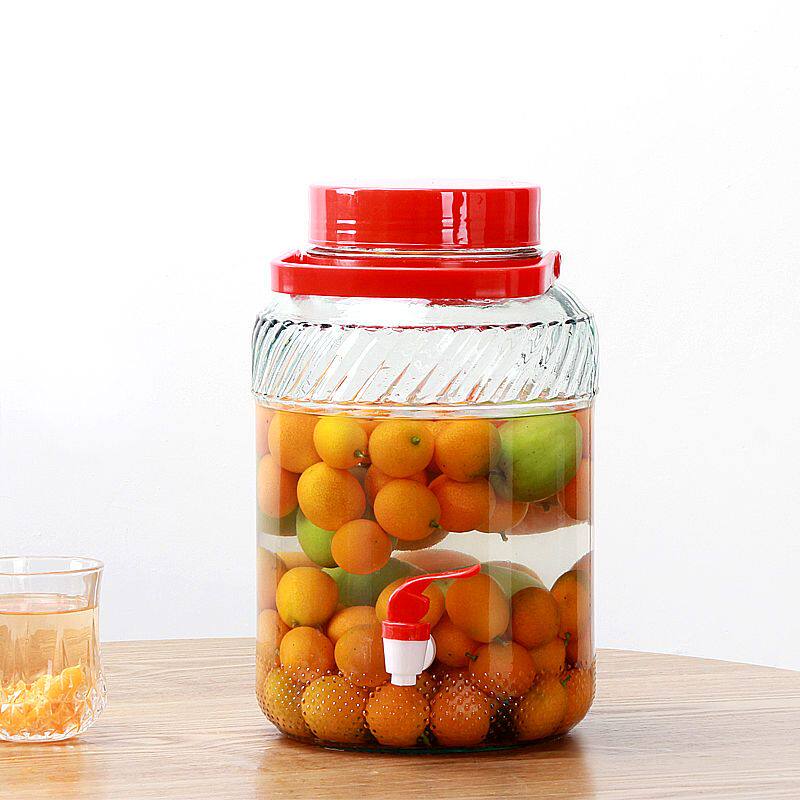 泡酒玻璃瓶密封罐带龙头家用酵素罐酿酒泡酒瓶酒坛子腌菜泡菜坛子