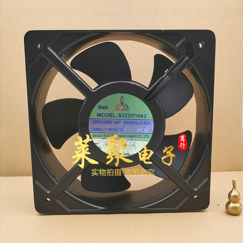 台湾三巨SJ2207HA2 AC交流220V 20572 20.5CM/厘米轴流散热风扇机